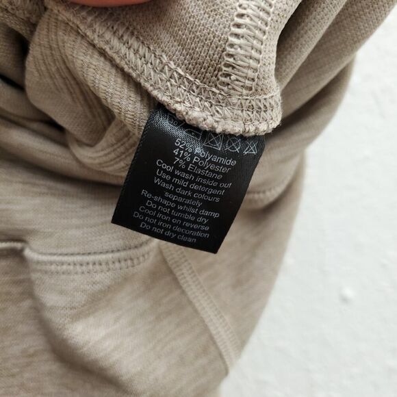 ALPHALETE Tan Sand Amplify Extra Contour High Rise Leggings - Picture 15 of 16